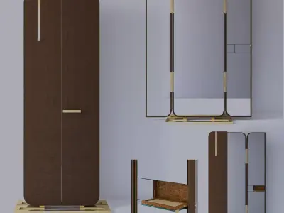 Philippe Hurel mirror 3D model