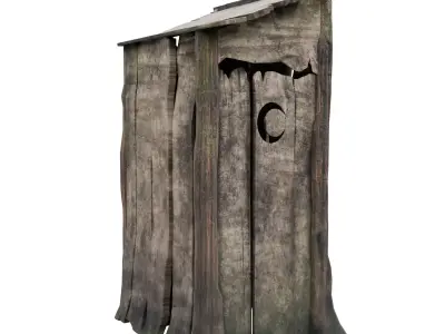 Shrek Toilet Free low-poly 3D model