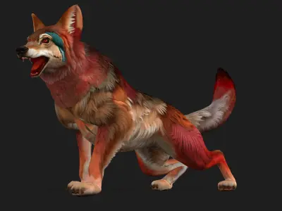 Wolf-A1 3D model