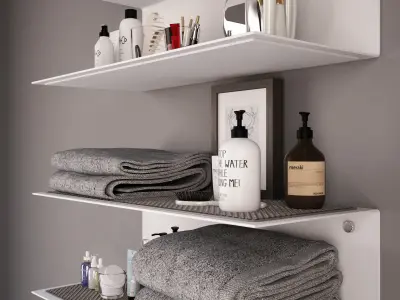 Cosmetic Set 01 3D model