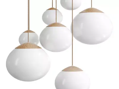 Acorn Pendant from Bolia 3D model