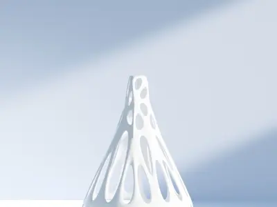 Nesuto Vessels Organic 3D Sculptural Vase Collection 3D model