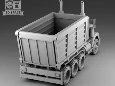 truck 3D print model