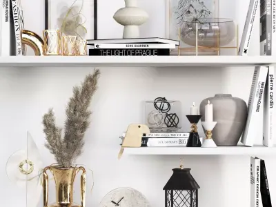  Decorative set 05 3D model