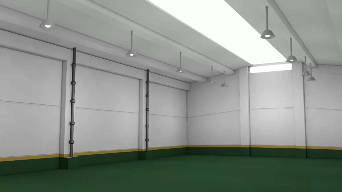 Sci Fi Warehouse  3D model