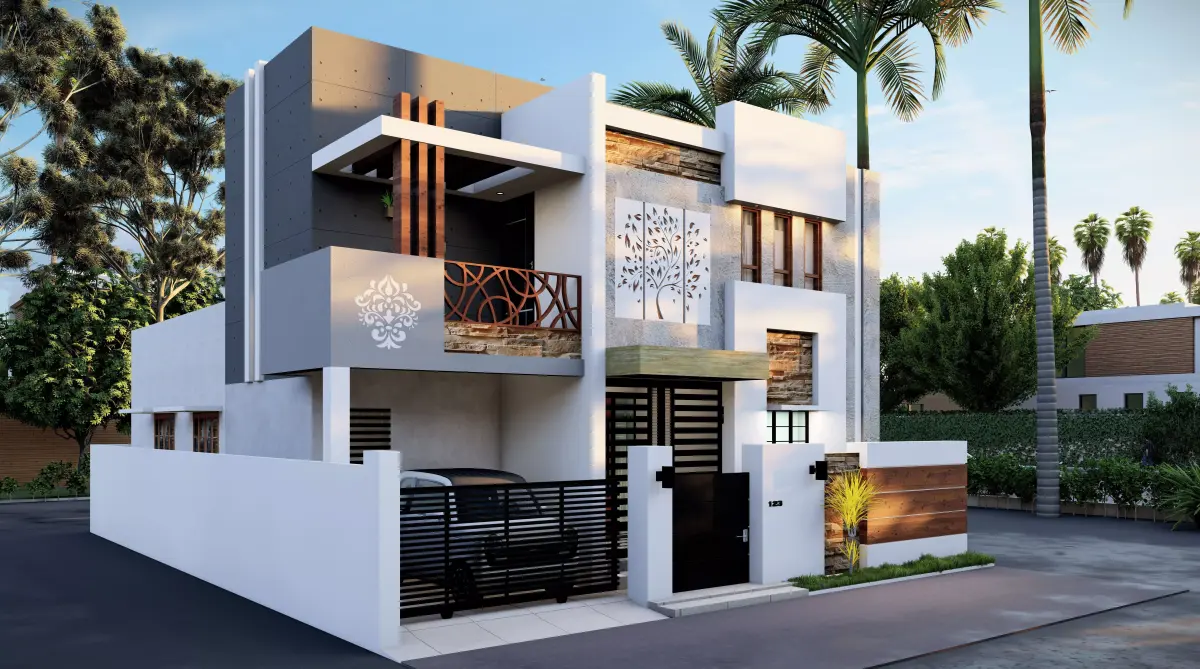 House 2 Low-poly 3D model purchase