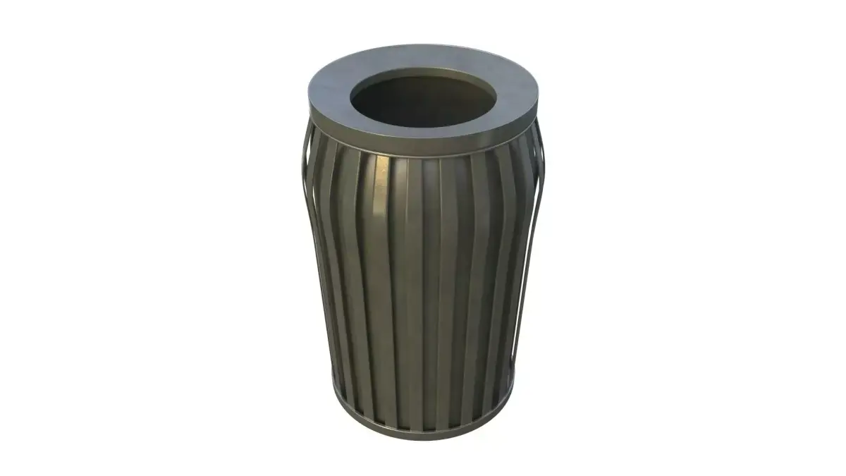 NYC Trash Bin V01 3D model