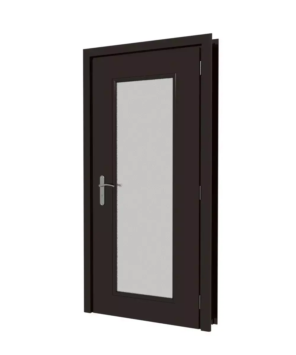 Plastic door 001 3D model