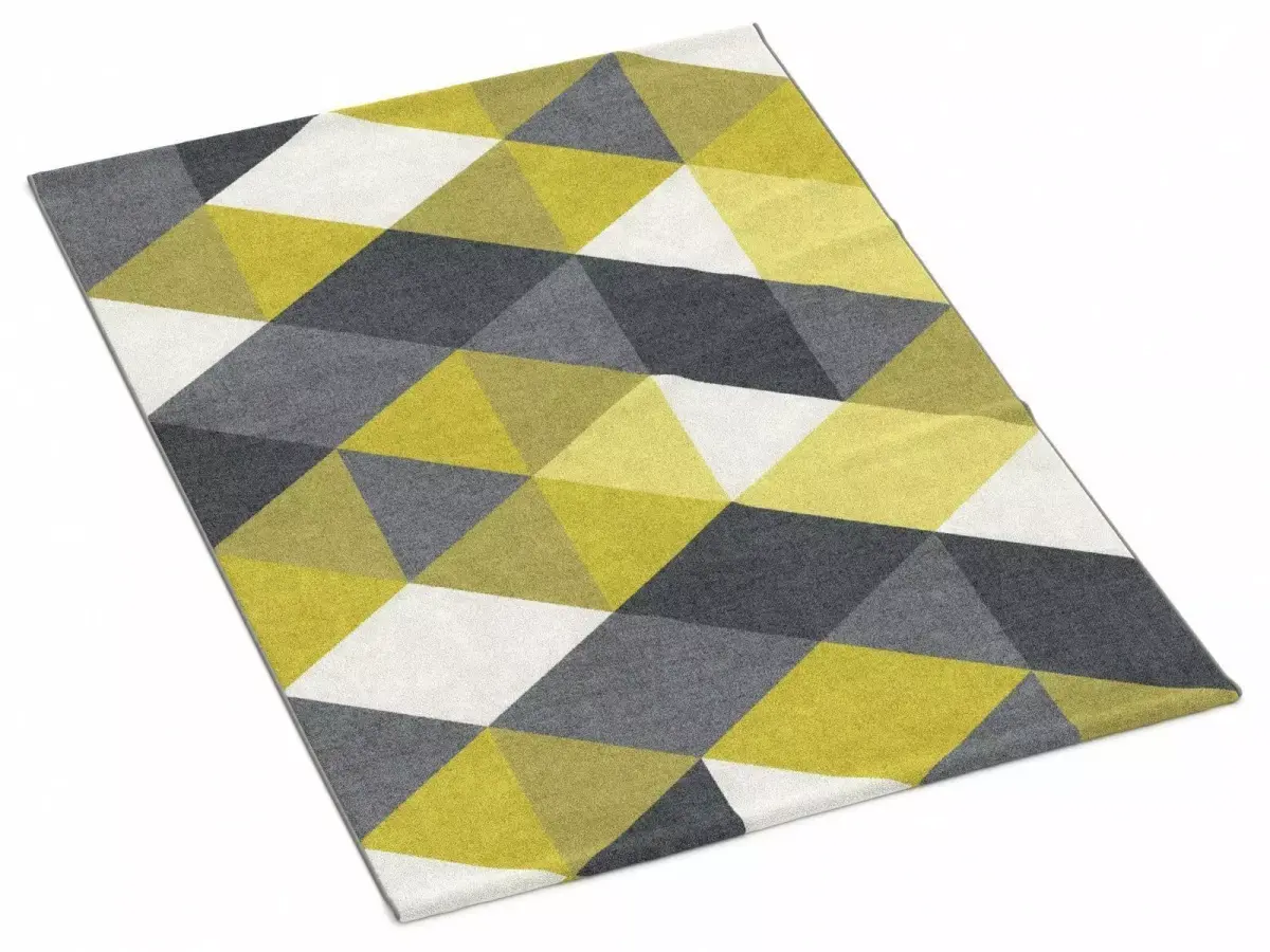 Agasta Short Pile Rug 3D model