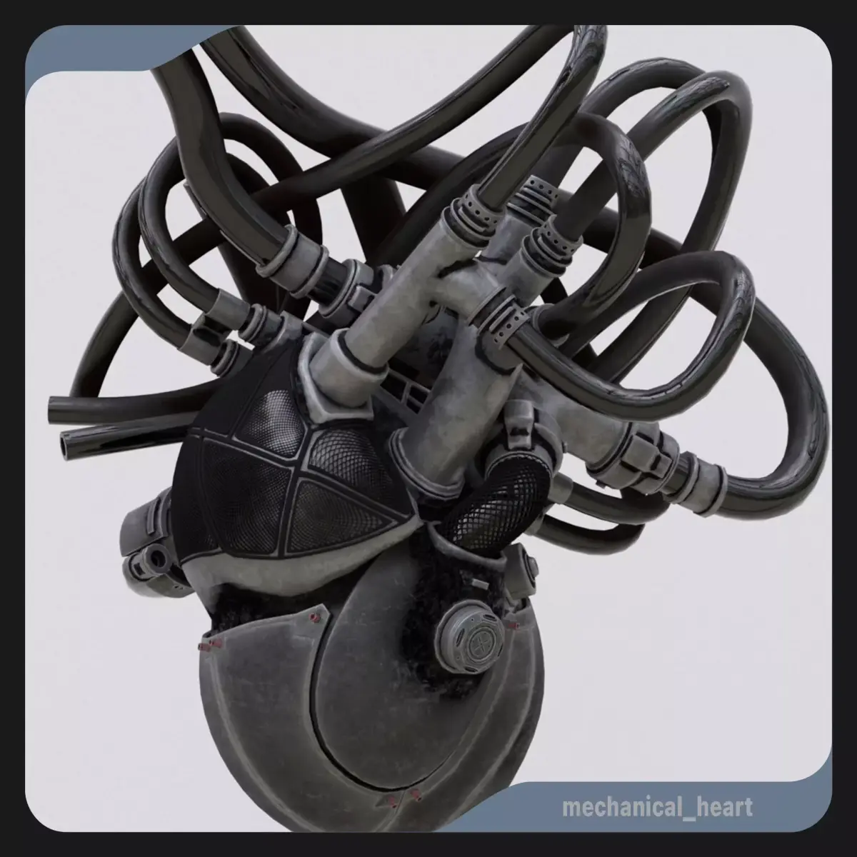 Mechanical Heart 3D model buy
