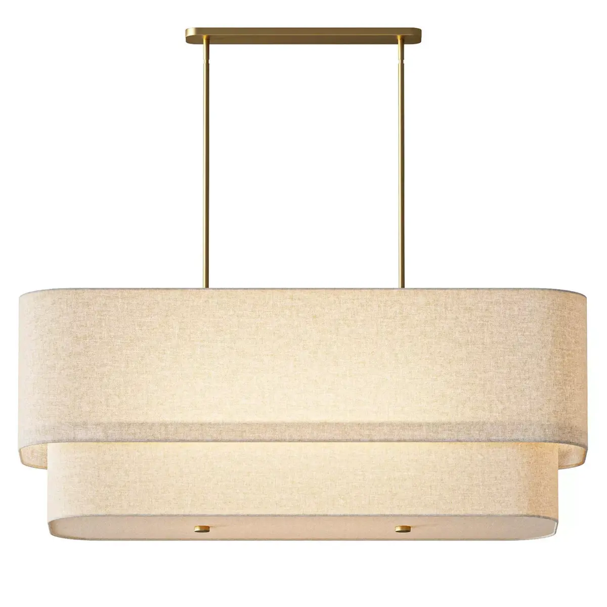 Aleena Linear Chandelier 3D model purchase