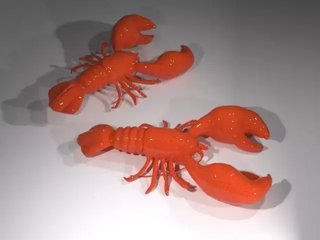Lobster  Low-poly 3D model