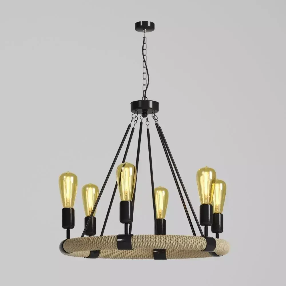 Hanging Lamp LOFT HOUSE P-73-6 3D model