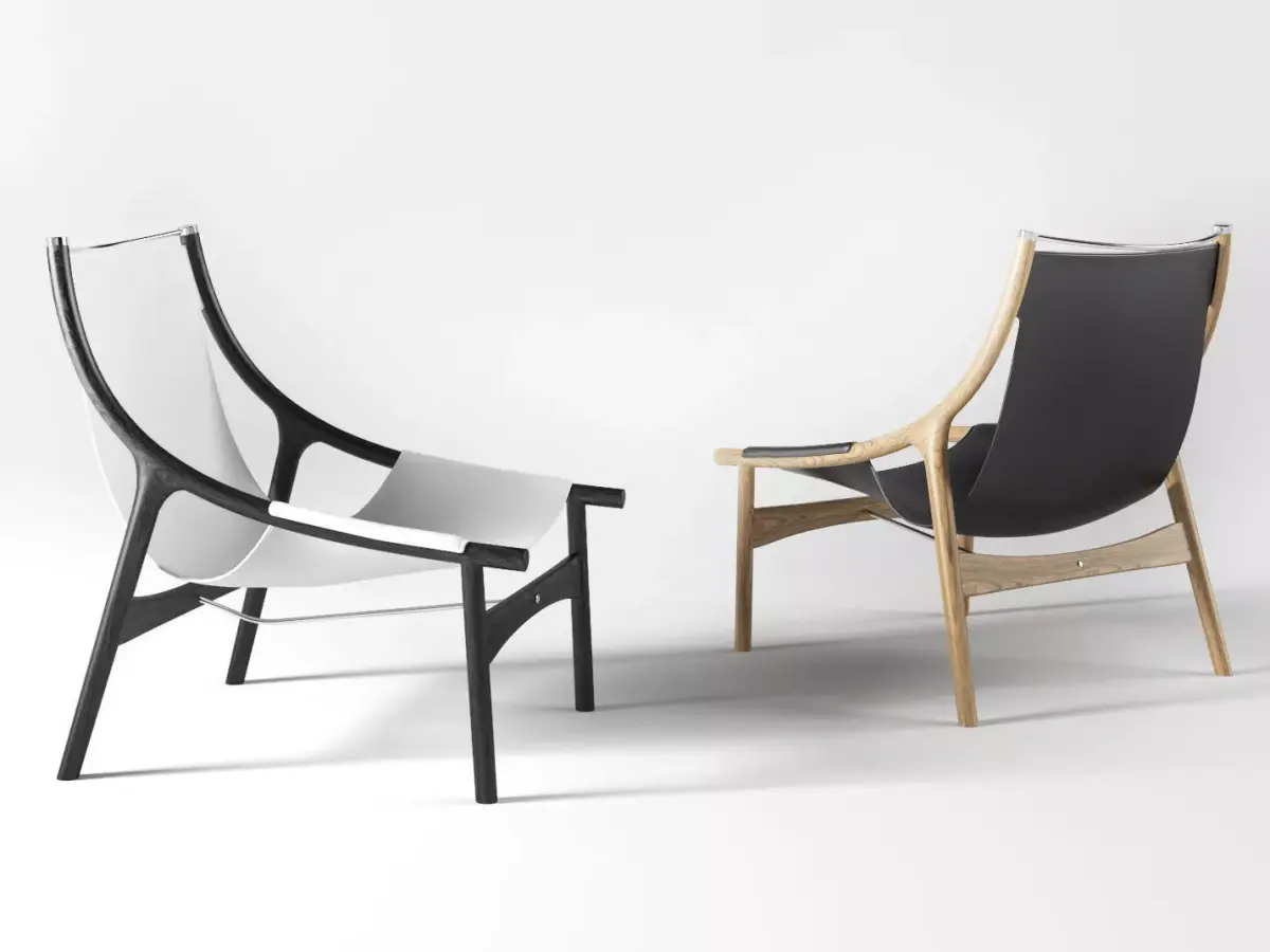 Mira lounge chair 3D model