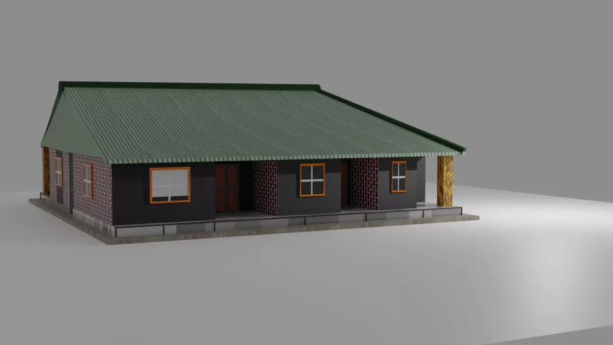 House Apartment Free 3D model