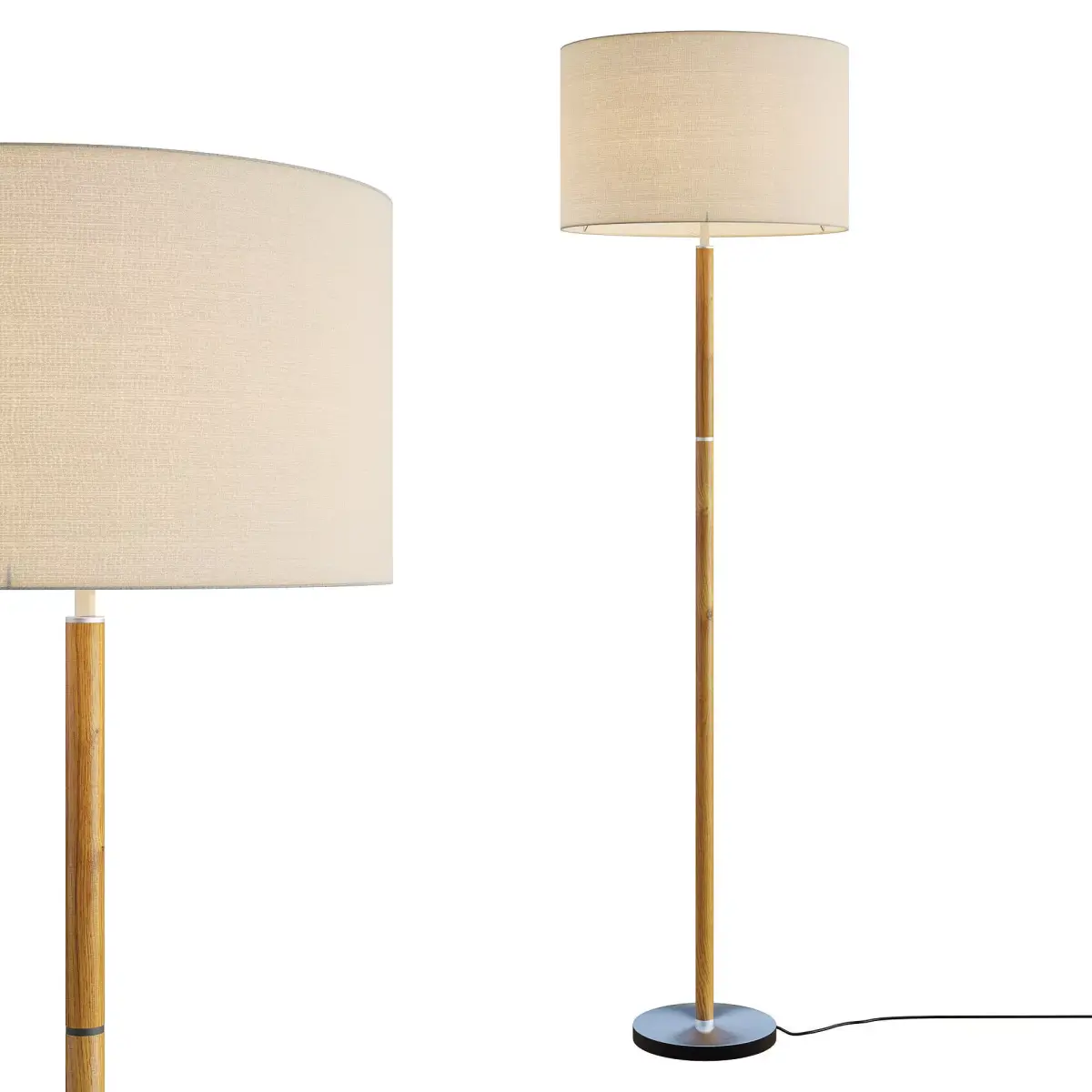 John Lewis Parawood Floor Lamp 3D model