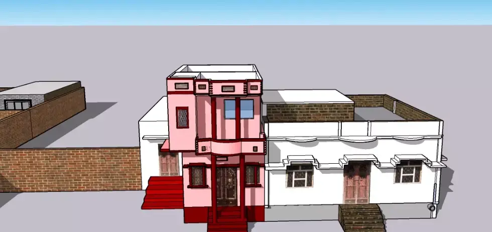 Beautyful House Free 3D model