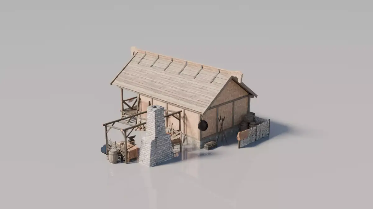 Nordic House 14 3D model