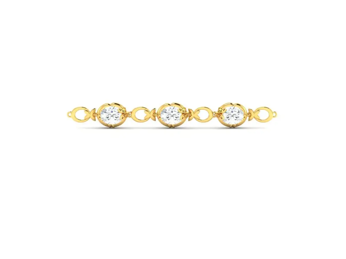 Solitaire Women Pendants  3D print model 2