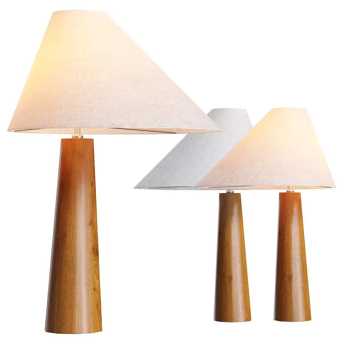 Lamaptron Ludvin Tab table lamp 3D model