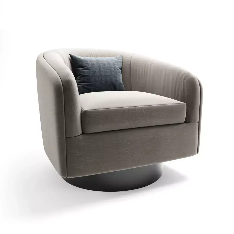 Roxy Swivel-Tilt Tub Chair 3D model
