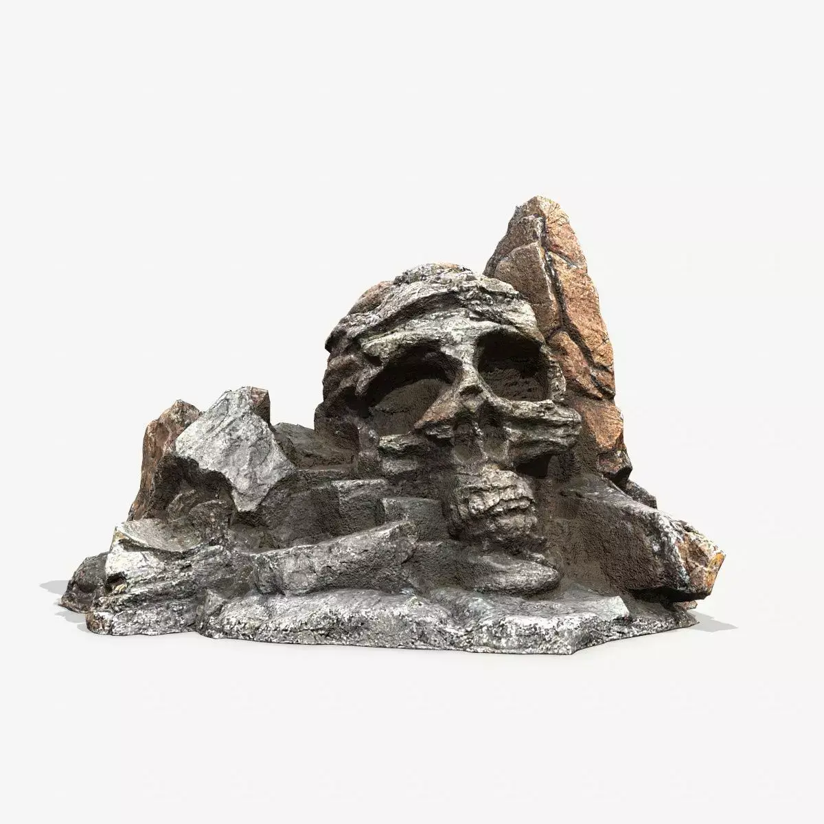 Skull Rock Low-poly 3D model buy