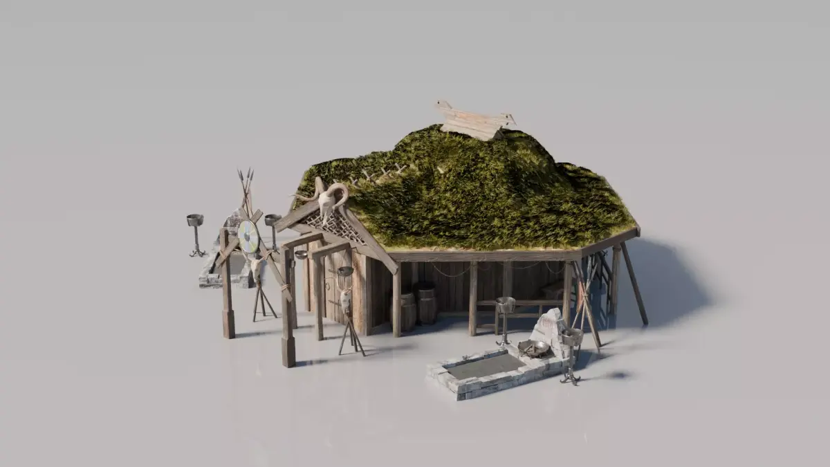 Nordic House 5 3D model