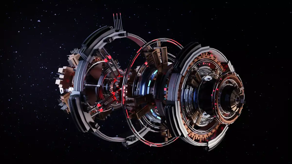 Alien Spaceship 3D model