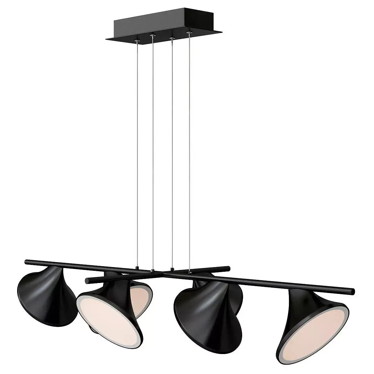 Chandelier G61264-6MBK Gerhort 3D model