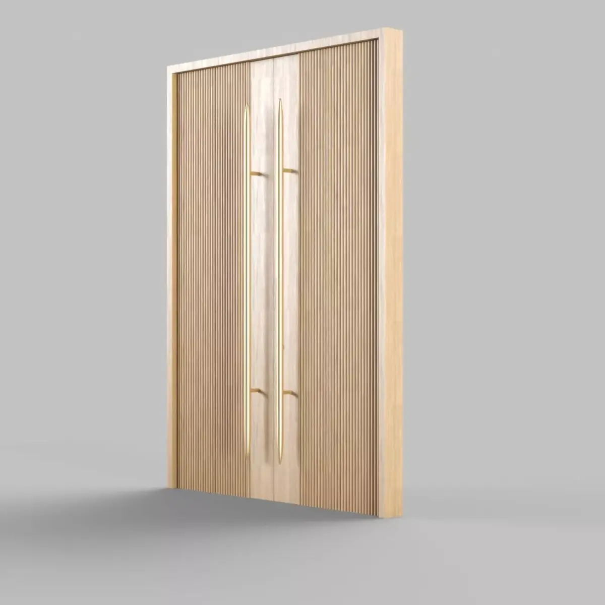 Door design Low-poly 3D model purchase