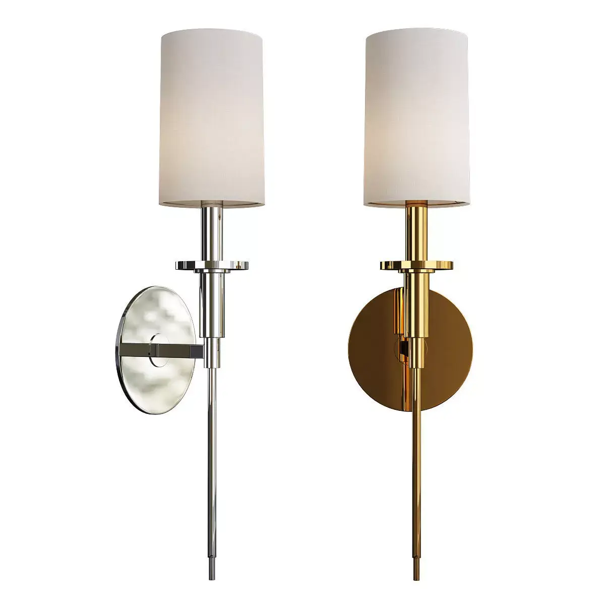 Amherst Sconce Low-poly 3D model