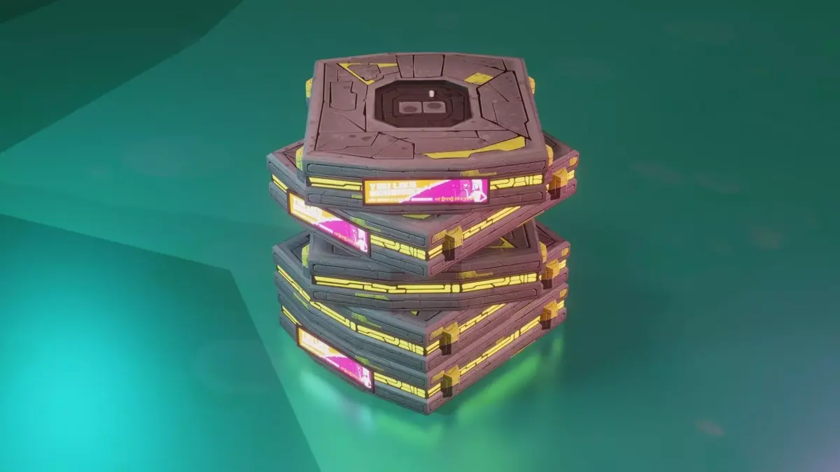 Modular Stylized Cyberpunk Building 3 Low-poly 3D model