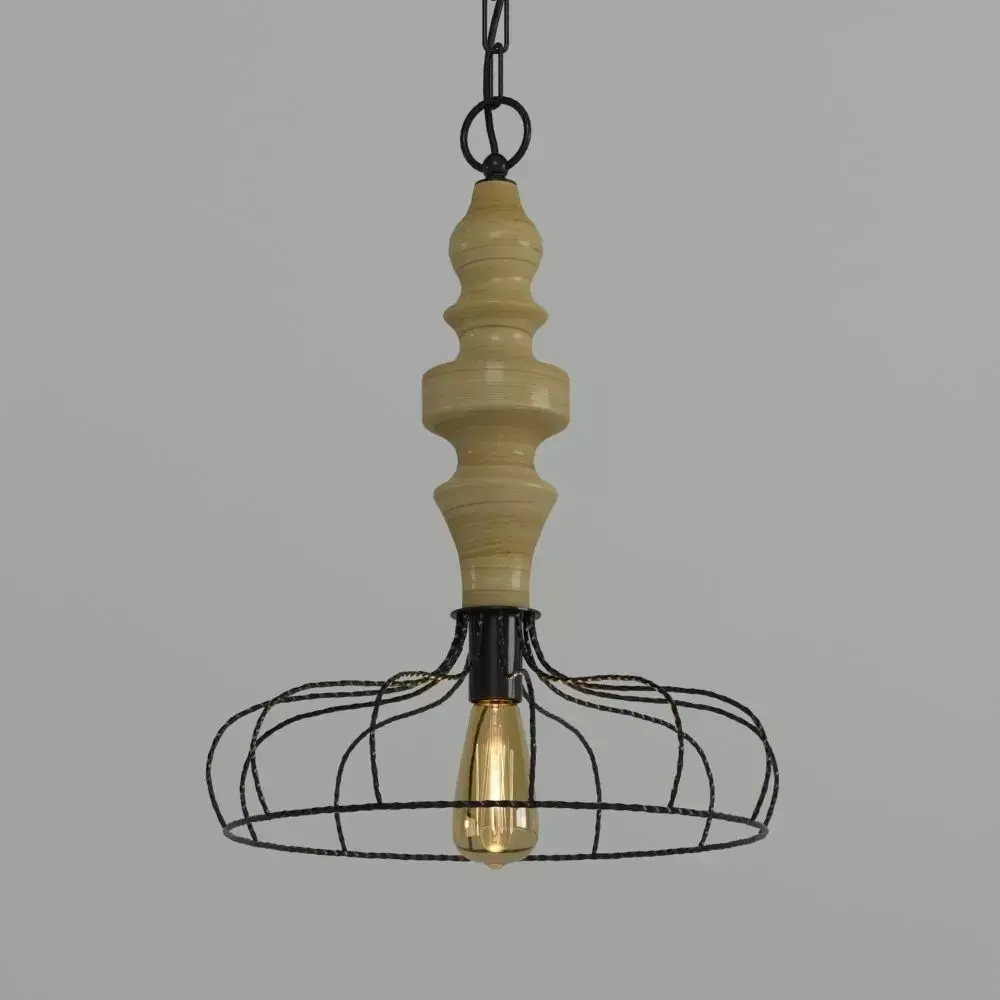 Hanging lamp LOFT HOUSE P-80 3D model