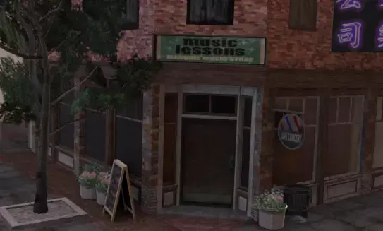 BUILDING 1 FBX READY FOR GAME Free low-poly 3D model