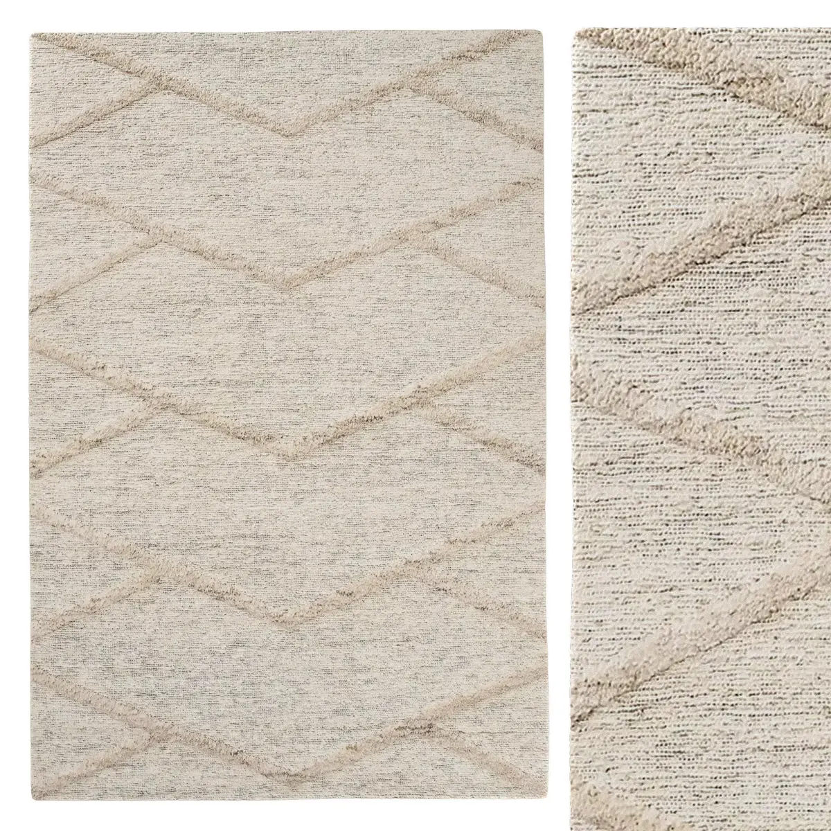 ARHAAN JUTE RUG 3D model