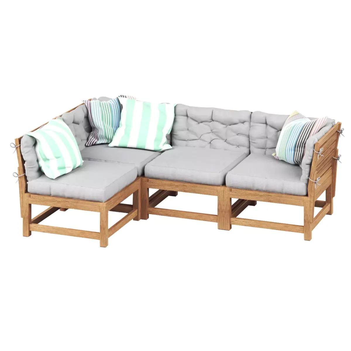 NAMMARO Modular corner sofa 3 seater IKEA 3D model