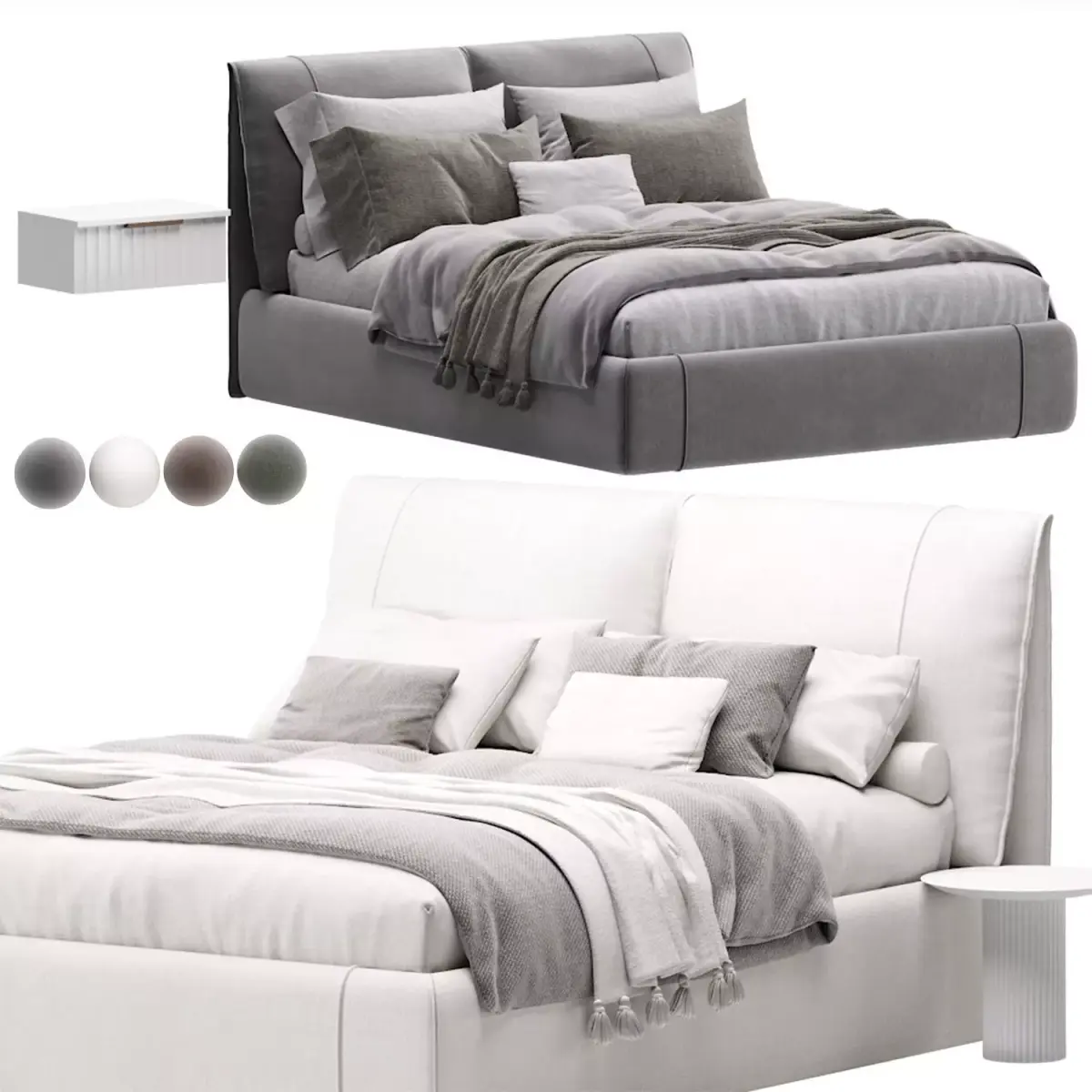 Bed Vailor 3D model