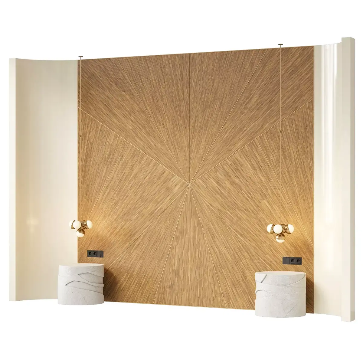 RJ Easy Design Headboard 10 3D model