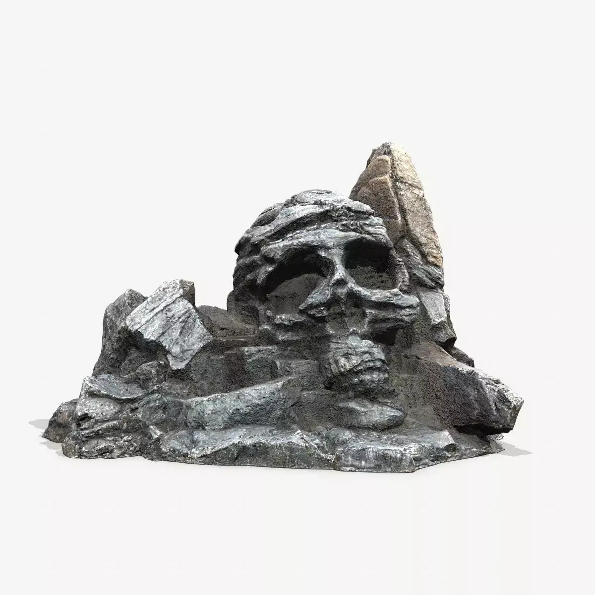 Skull Rock Low-poly 3D model shop