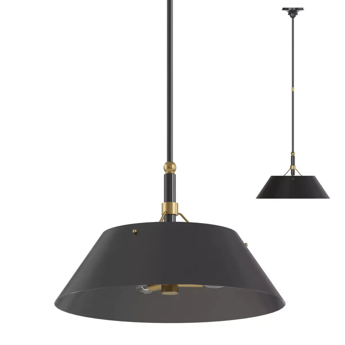 VISUAL COMFORT Turlington Large Pendant 3D model