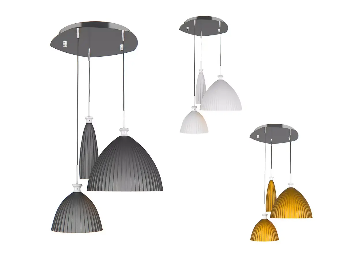 81013x Agola Lightstar Hanging Chandelier 3D model