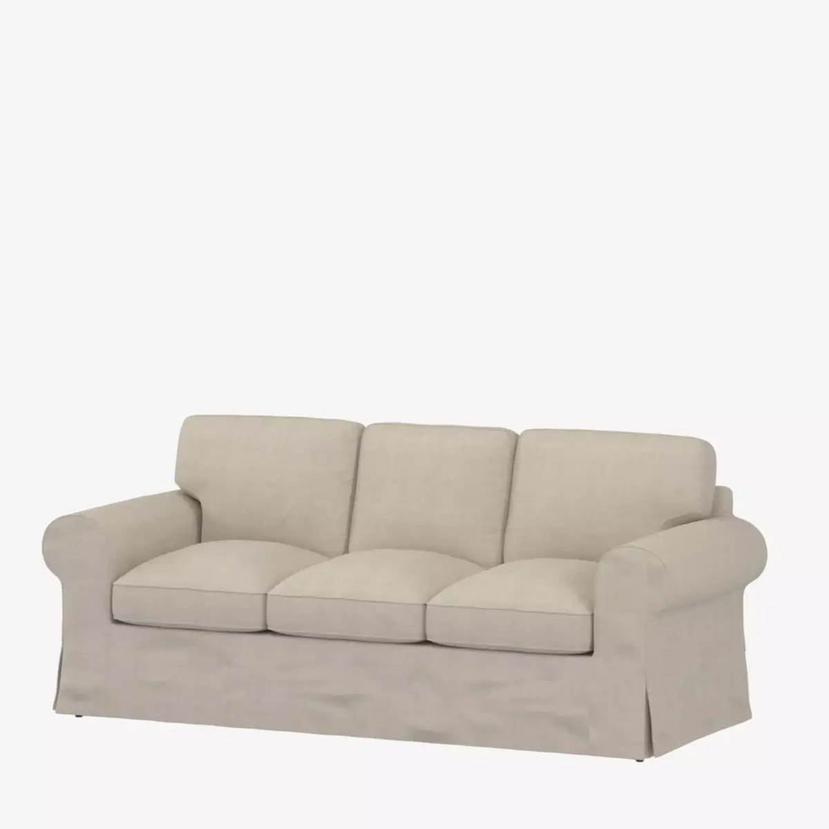 Ektorp 3 seat sofa kilanda light beige 3D model