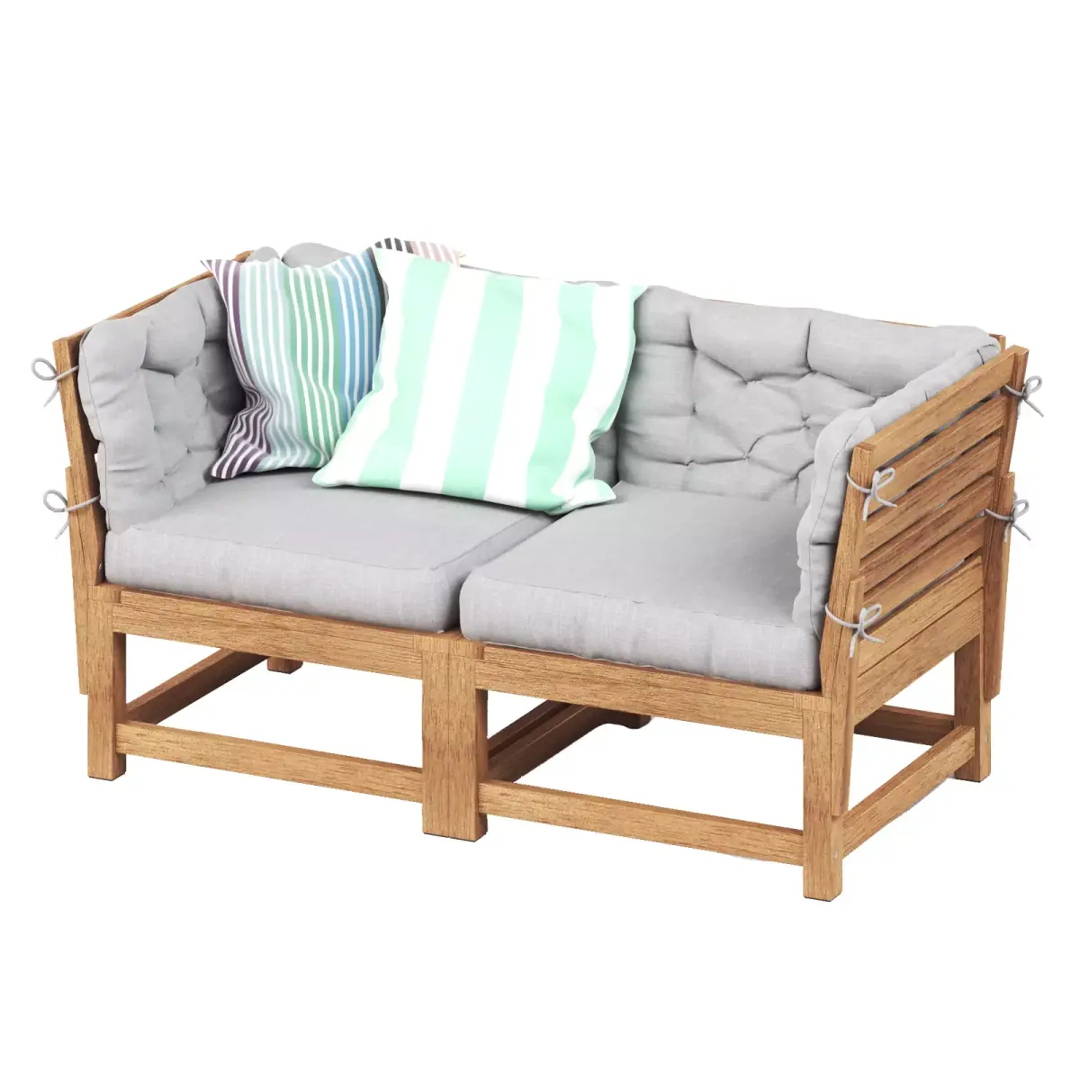 NAMMARO Modular 2-seater sofa with cushions IKEA 3D model