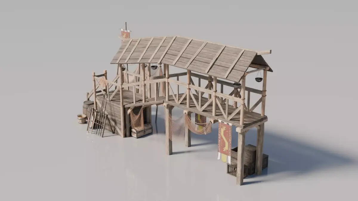 Nordic house 9 3D model
