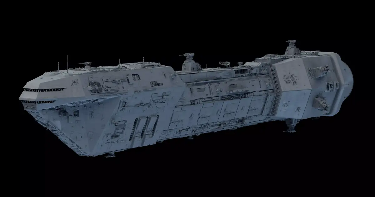 star wars lancer 3D model