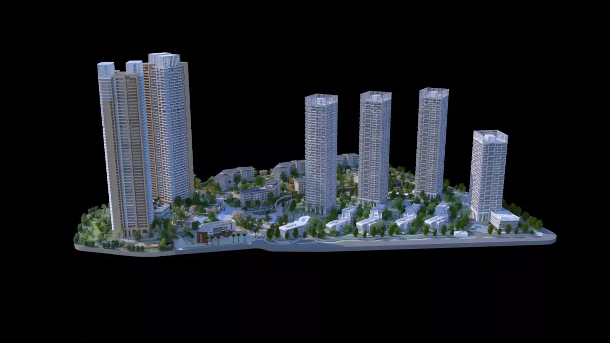 Shenzhen Merchants Shuangxi Garden 3D model