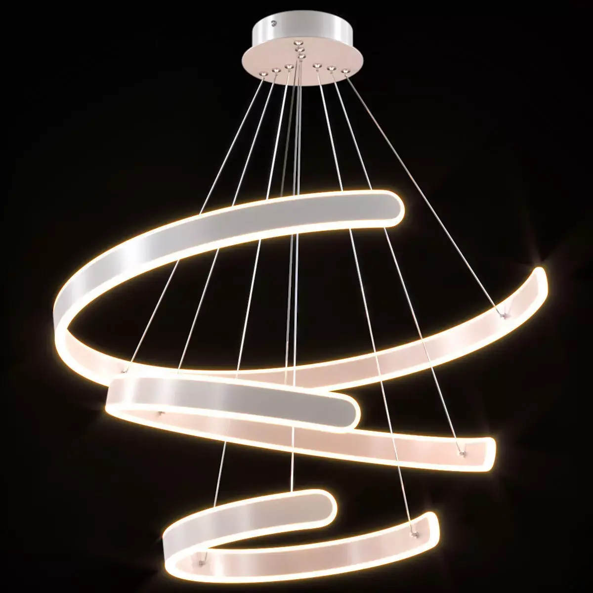 Baycheer LED Chandelier 3D model