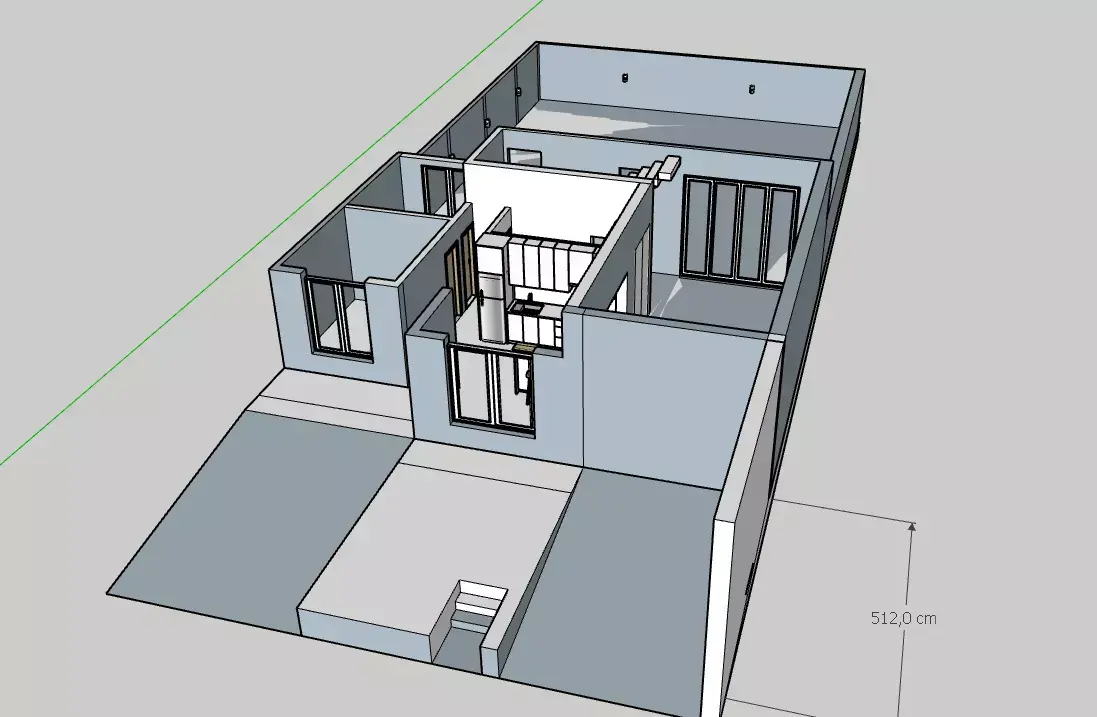 HOUSE showing floor plan Free 3D model