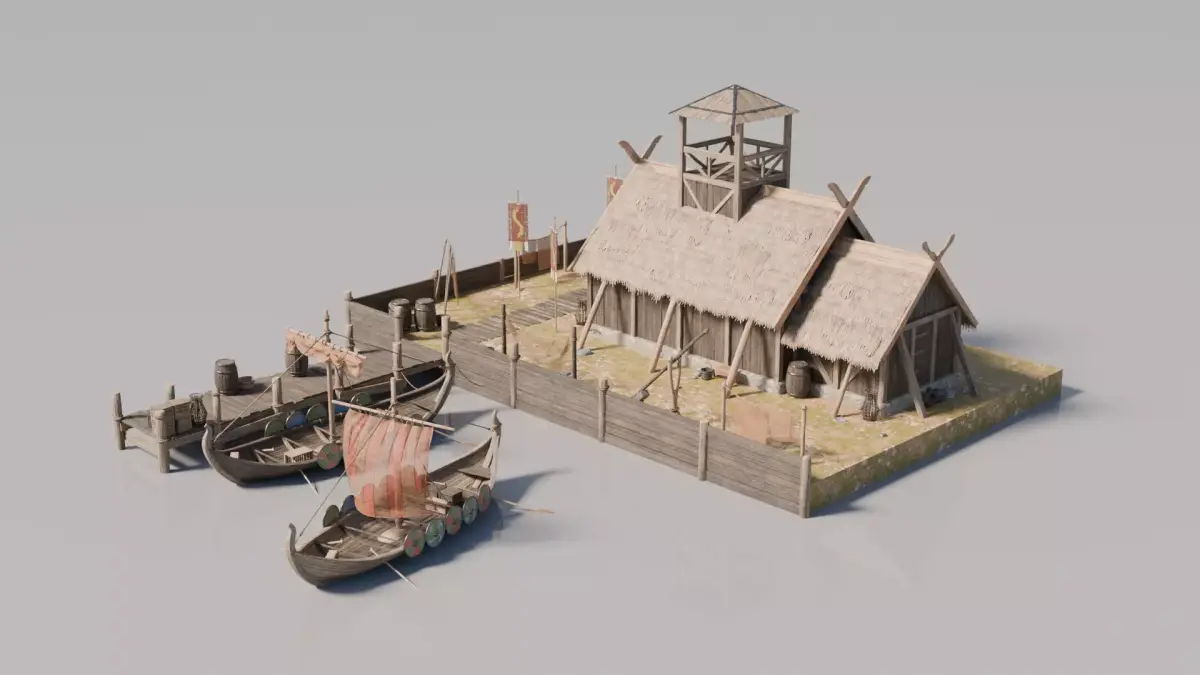 Nordic House 23 3D model