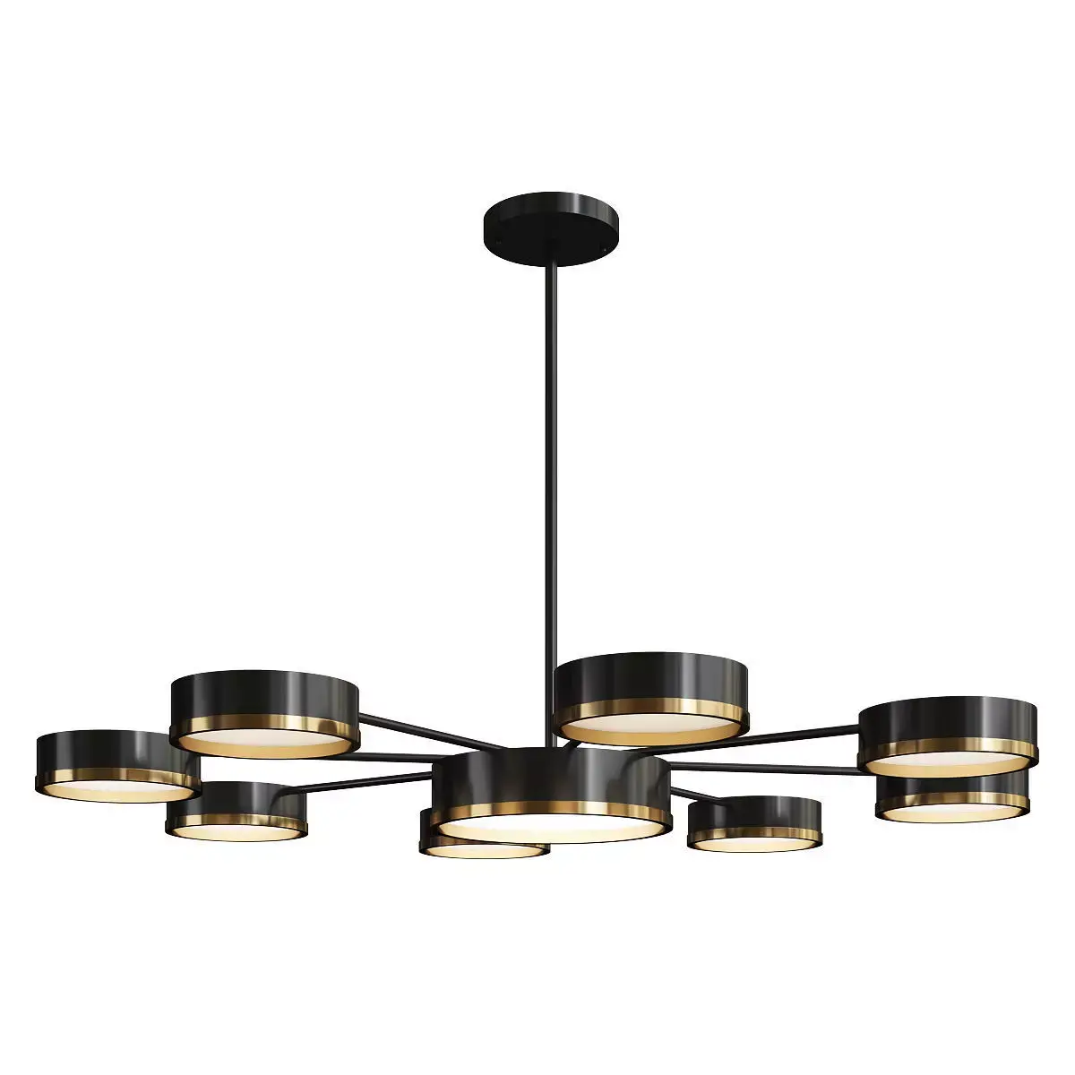 GONZAGA CHANDELIER Low-poly 3D model